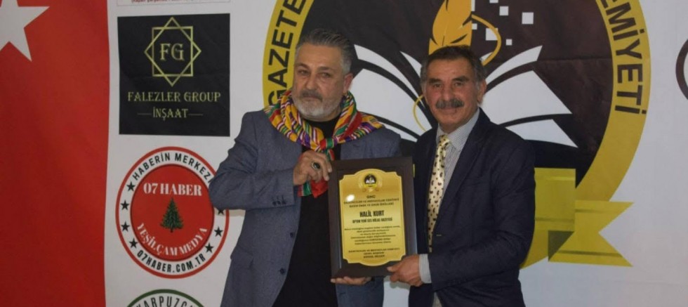 BASIN EMEK VE ONUR ÖDÜLLERİ ANTALYA’DA SAHİPLERİNİ BULDU