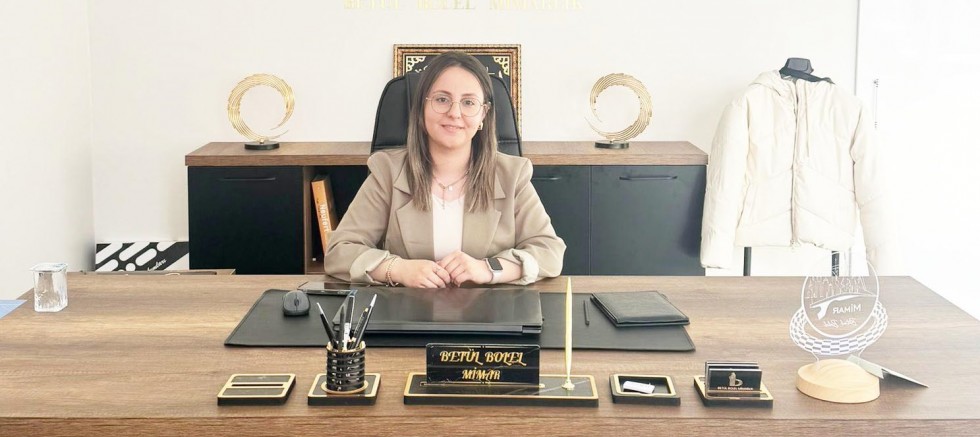 BETÜL BOLEL MİMARLIK İLÇEMİZDE AÇILDI...