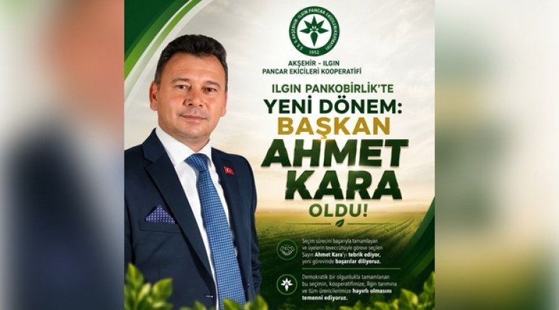 ILGIN PANCAR EKİCİLERİ KOOPERATİFİNDE DEĞİŞİM!