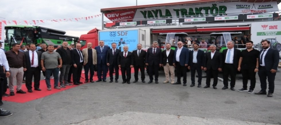 AKŞEHİR TARIM FUARI'NDA YAYLA TRAKTÖR RÜZGARI