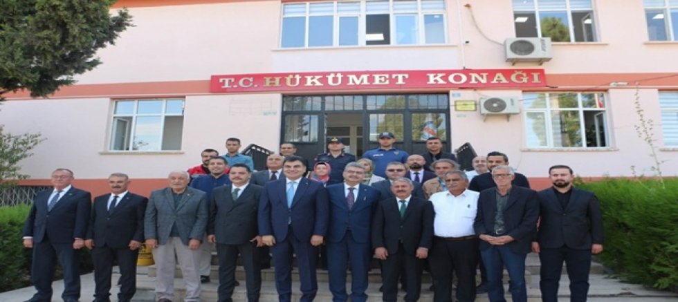 BAKAN YARDIMCISI HEYBET’TEN KAYMAKAM TAŞAVLI’YA ZİYARET
