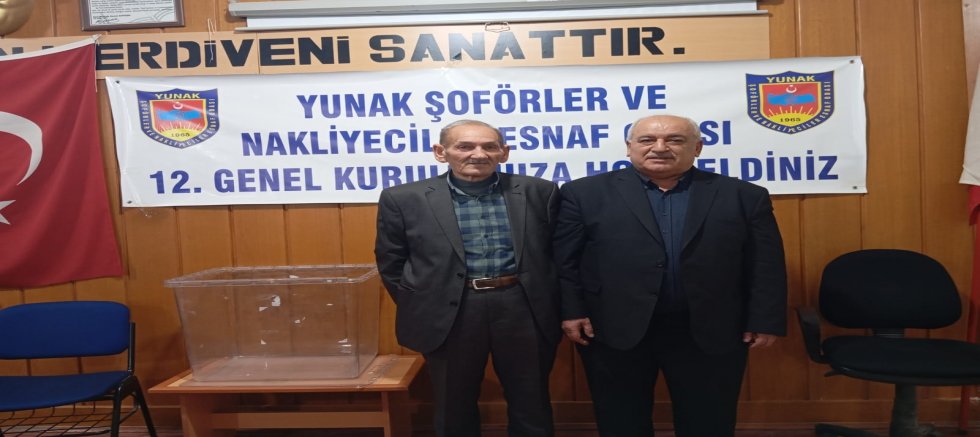 HALİL YILMAZ YENİDEN BAŞKAN SEÇİLDİ..