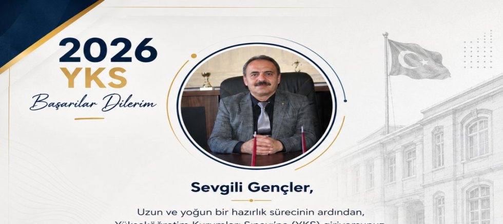 İŞCAN'DAN YKS MESAJI