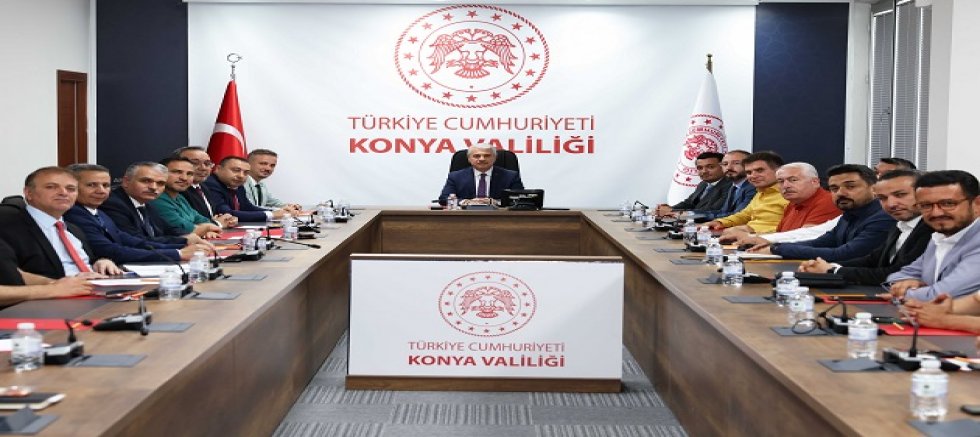 Konya 8. İl Tanıtım ve Geliştirme Kurulu Toplantısı Yapıldı