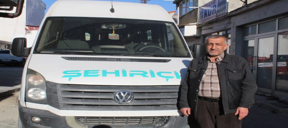 YUNAK'TA İLK DEFA ŞEHİRİÇİ HİZMETİ BAŞLADI