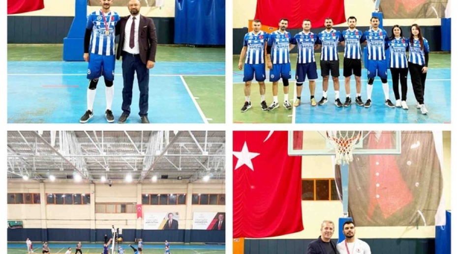YUNAK’TA VOLEYBOL TURNUVASI COŞKUSU FİNAL MAÇIYLA TAÇLANDI