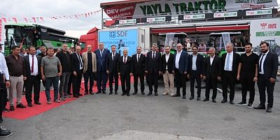 AKŞEHİR TARIM FUARI'NDA YAYLA TRAKTÖR RÜZGARI