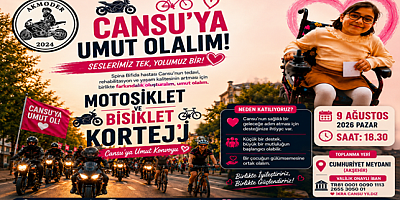 CANSU İÇİN TEK YÜREK: AKŞEHİR'DE MOTOSİKLET VE BİSİKLET KORTEJİ DÜZENLENECEK