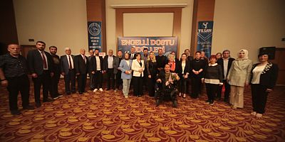 GÖNÜL GÖZÜ DERNEĞİ’NDEN ENGELLİ DOSTLARINA PLAKET