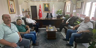 MHP İLÇE TEŞKİLATINDAN KAYMAKAM ATASOY’A NEZAKET ZİYARETİ