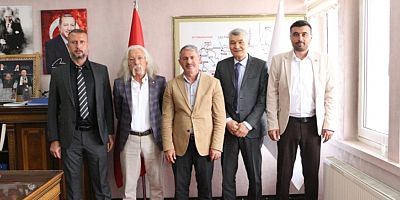 TURÇEVDER’DEN YUNAK BELEDİYE BAŞKANI GÜNALTAY’A NEZAKET ZİYARETİ