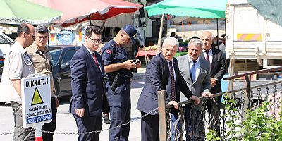 VALİ İBRAHİM AKIN’DAN YUNAK’A ZİYARET