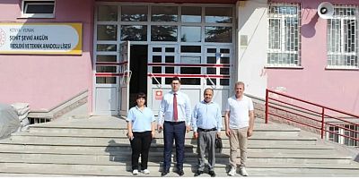 YUNAK KAYMAKAMI ATASOY'DAN OKULLARA BİR DİZİ ZİYARET 