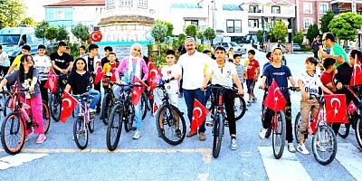 YUNAK'TA PEDALLAR MUTLULUK, SAĞLIK VE GELECEK İÇİN ÇEVRİLDİ