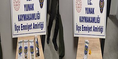YUNAK’TA ZEHİR TACİRLERİNE GEÇİT YOK